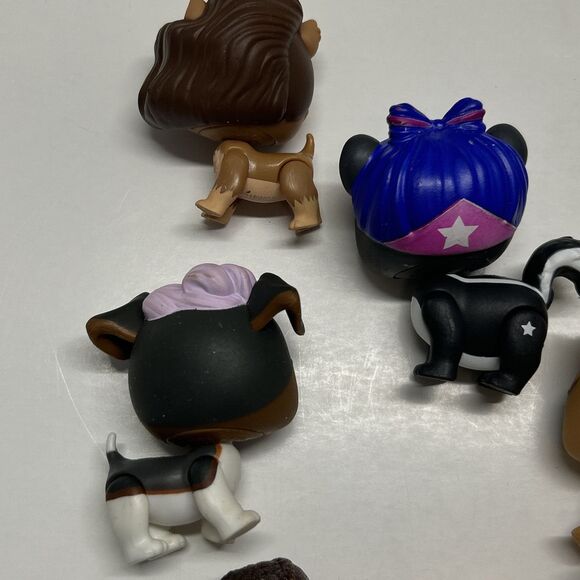 LOL Surprise Doll Lot Of 13 Pet Glitter Minis Dogs Cats Girls Baby 3” Prizes - Picture 7 of 10